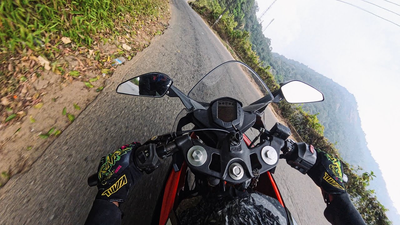 POV Mountain Pass Ride | Stage 2 RC 390 Barrel Decat Pure Sound