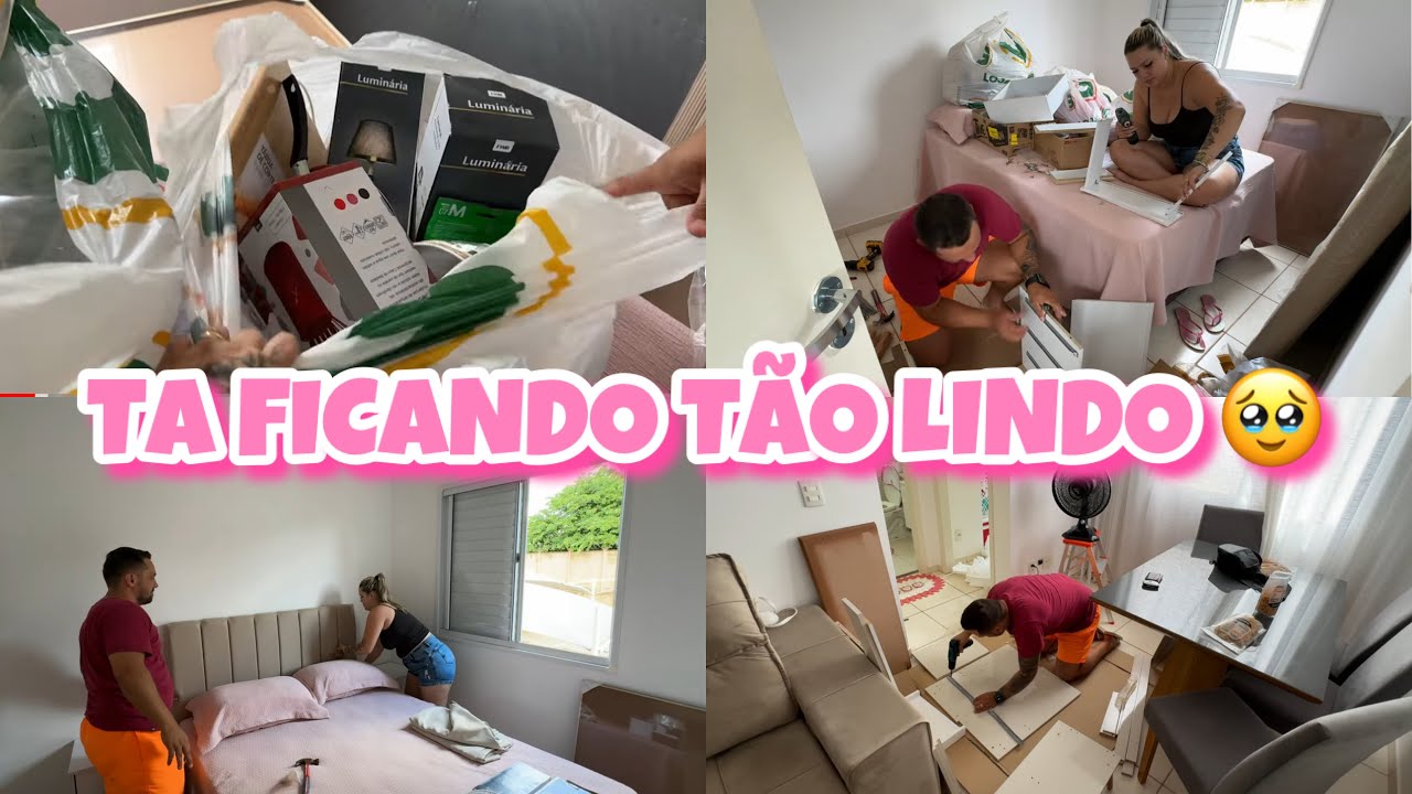 O AP DA MINHA SOGRA ESTÁ QUASE PRONTO I CHEGOU MUITAS COMPRINHAS I TÁ FICANDO LINDO I Ketlyn Paiva