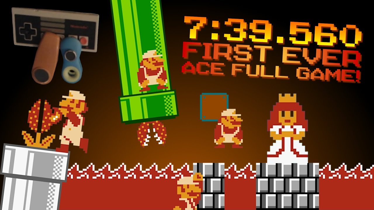 Super Mario Bros.: The Lost Levels ACE Speedrun in 7:39.560 (without loads) *FWR*