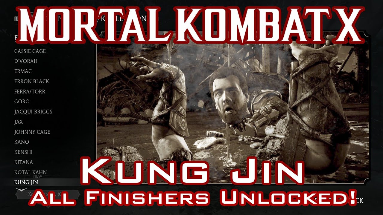 Mortal Kombat X - Kung Jin - Руководство: разблокируйте все добивания!