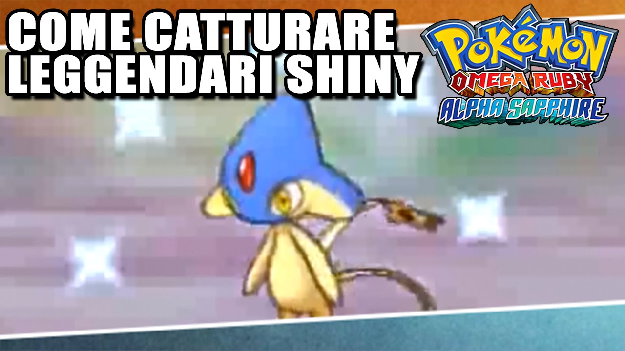 Come catturare Pokemon Leggendari Shiny in Rubino Omega e Zaffiro Alpha !