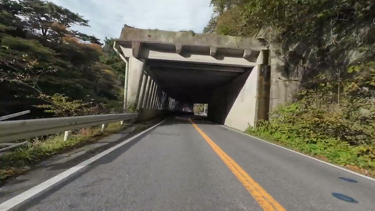 栃木側から奥只見湖、国道352号を抜けるツーリングルート1/8
