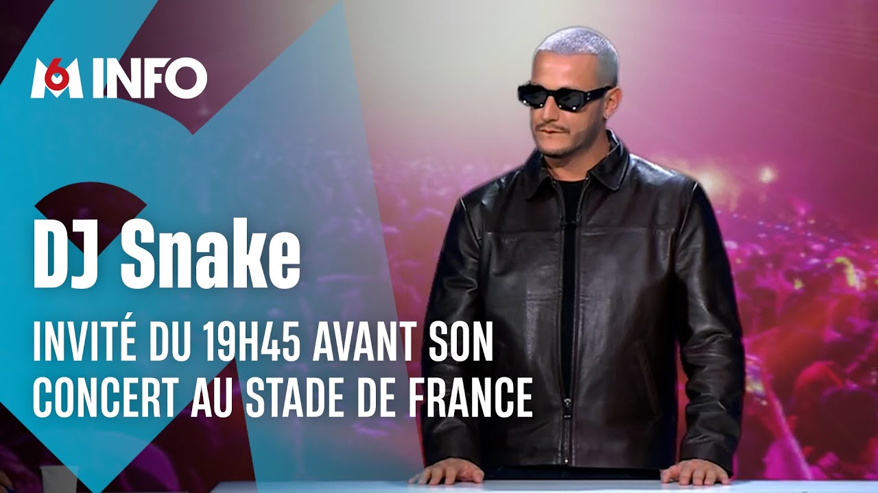 DJ Snake était l’invité du 19h45 sur M6