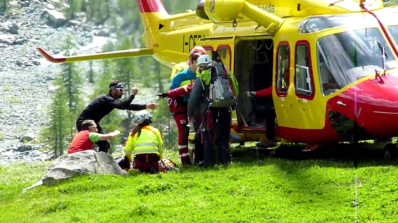 Intervento Soccorso Alpino in zona Ventina-Disgrazia