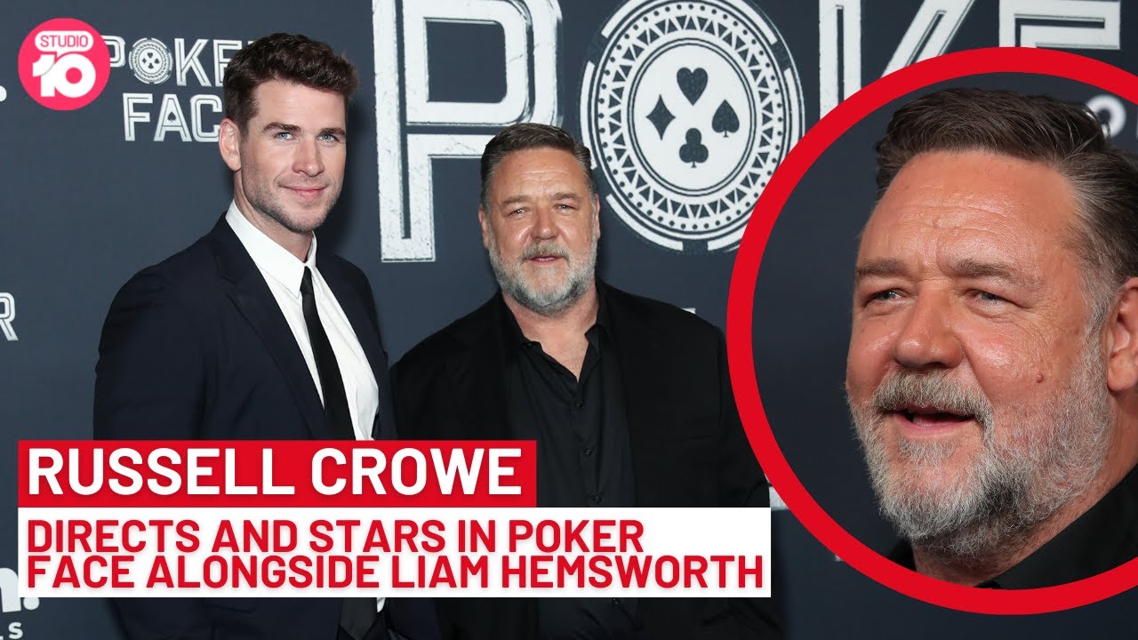 Russell Crowe's Poker Face Premiere | Studio 10