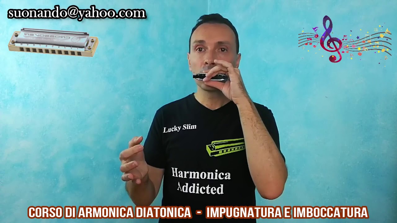 Corso di armonica a bocca - Lezione 05: Impugnatura e imboccatura