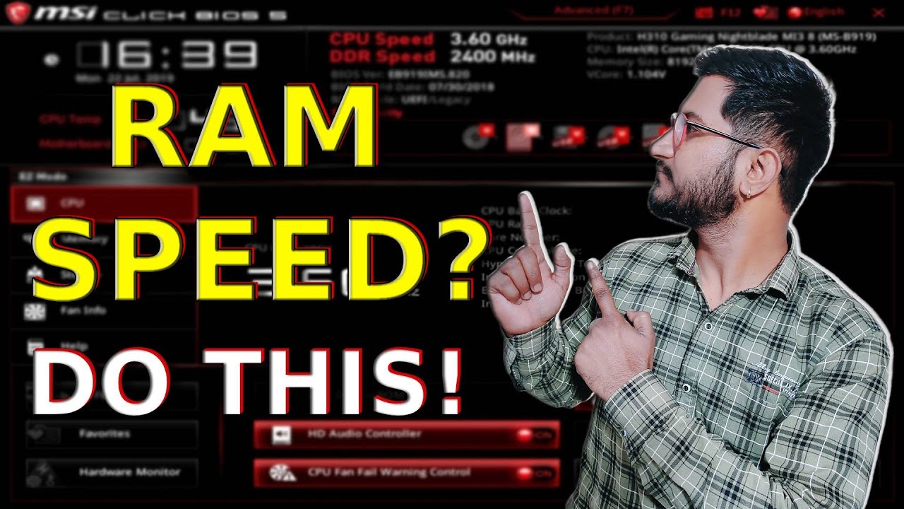 How to Set RAM SPEED and XMP (iEXPO) in Bios! Full Guide