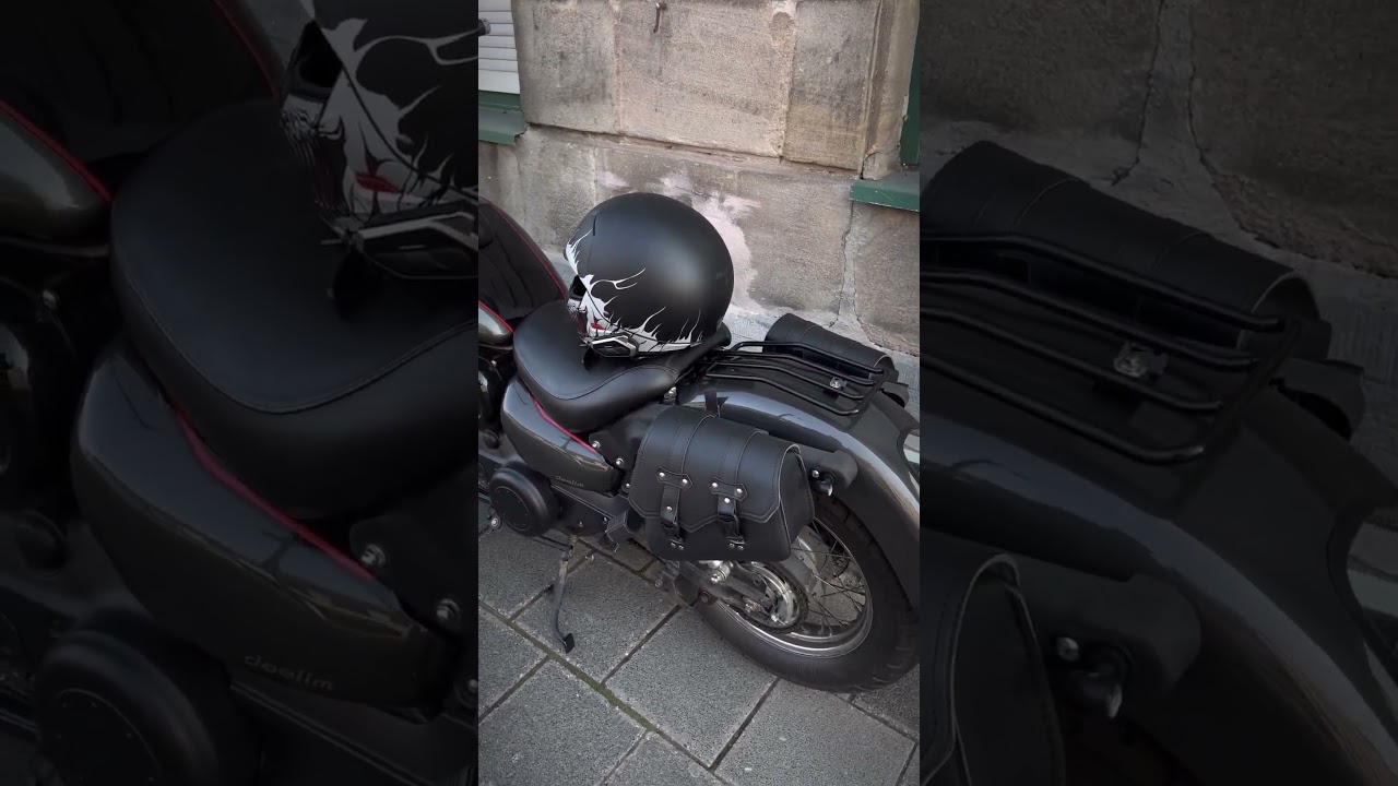 Daelim Daystar mit neuen LED Frontscheinwerfer, Gep&auml;cktr&auml;ger statt Sozius, Mini LED Blinker 2025