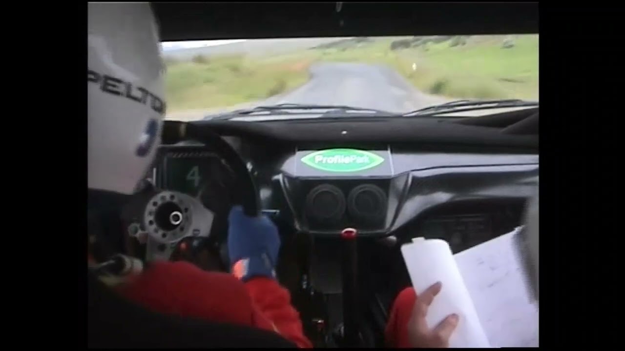 Andrew Nesbitt & James O'Brien   Donegal Rally 2006   SS9 Breenagh AWESOME FAST RALLY