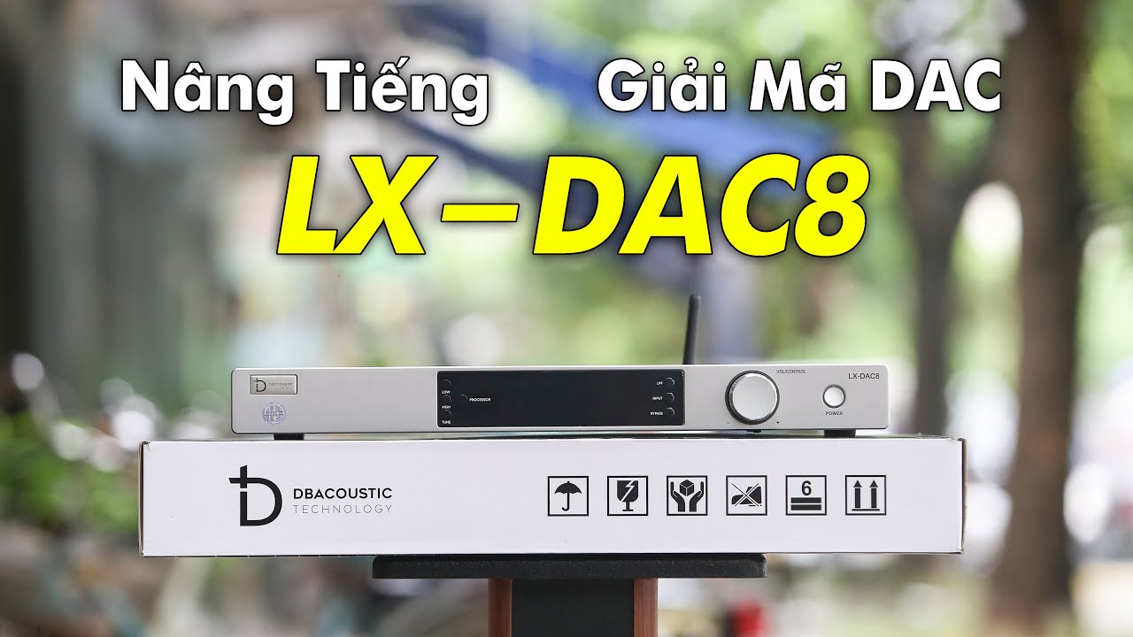 Nâng Tiếng Kết Hợp Giải Mã DAC DBacoustic LX DAC8 - Công Nghệ Vượt Trội