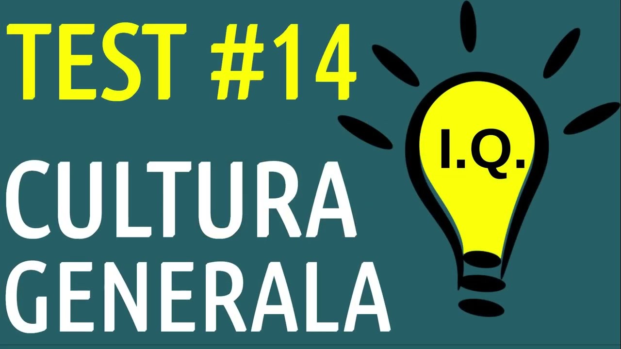 Test Cultura Generala #14 #formuleonline