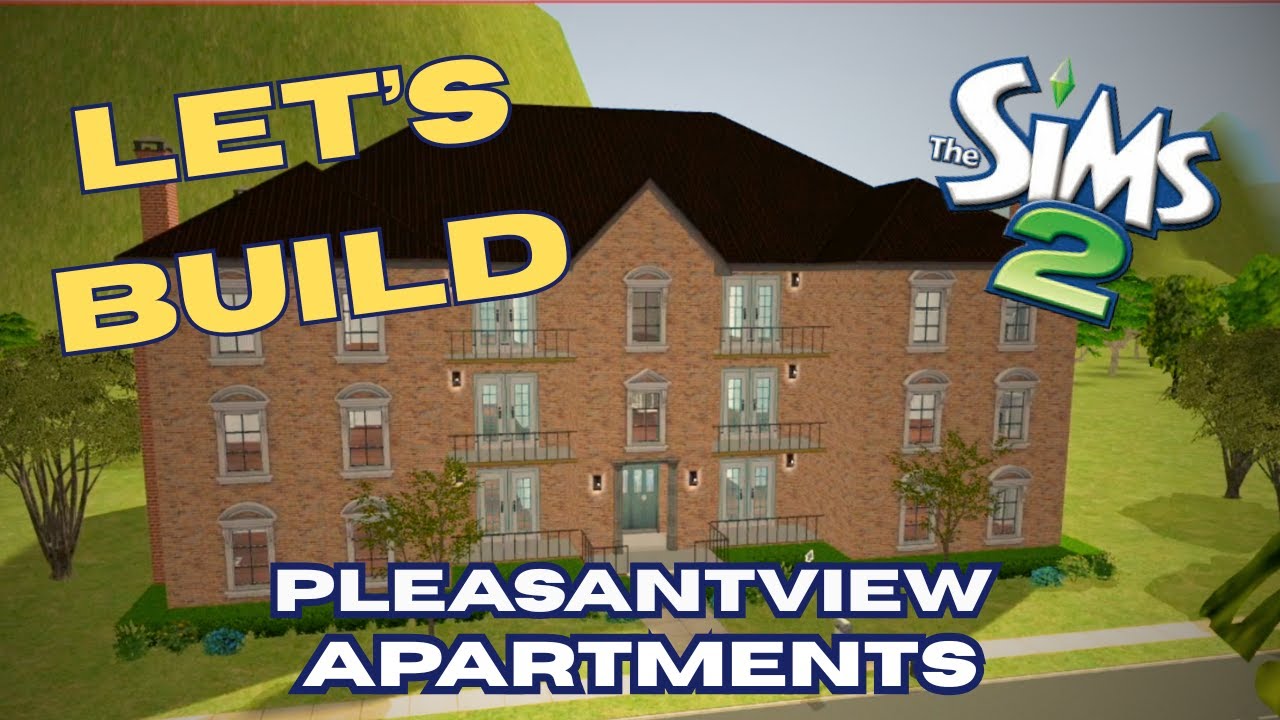 Sims 2 Speed Build - Pleasantview Apartments