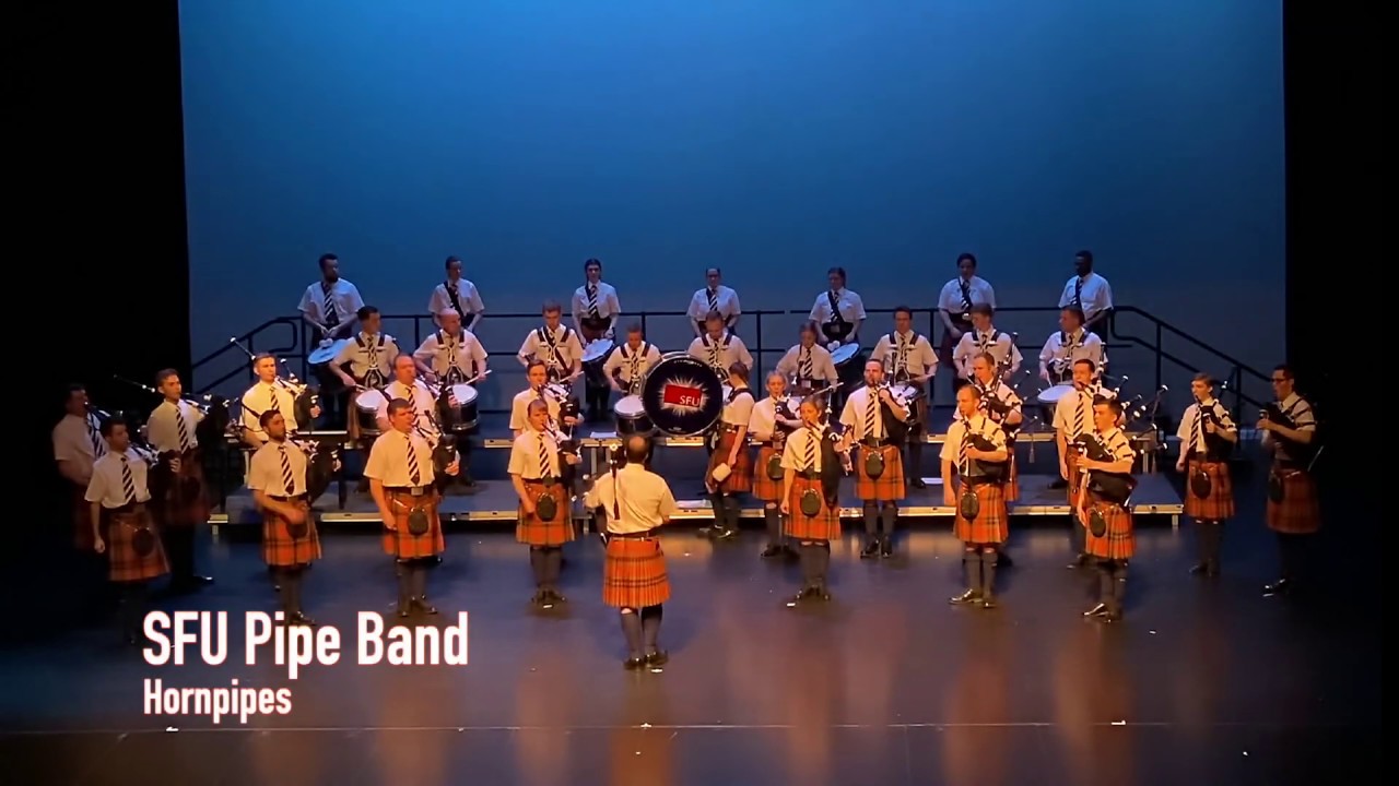 SFU Pipe Band - Hornpipes from Live in Chilliwack 2020