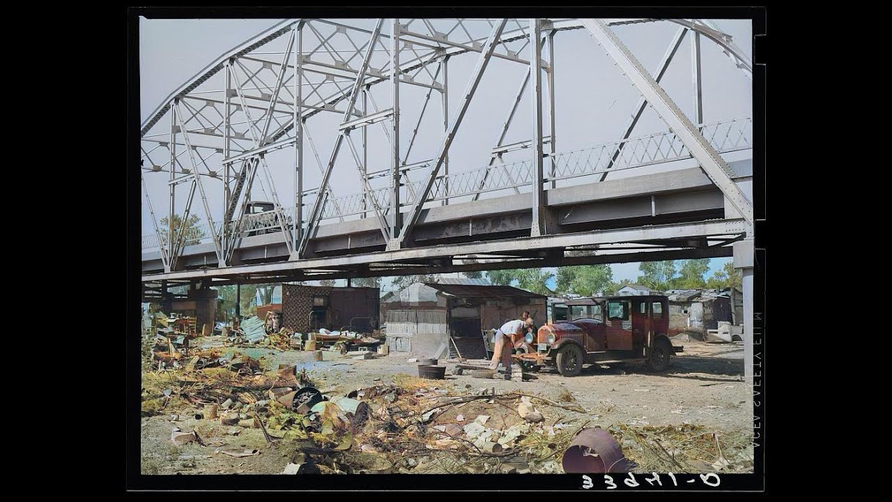 74 Colorized Historic Photos Oklahoma City Great Depression Dust Bowl