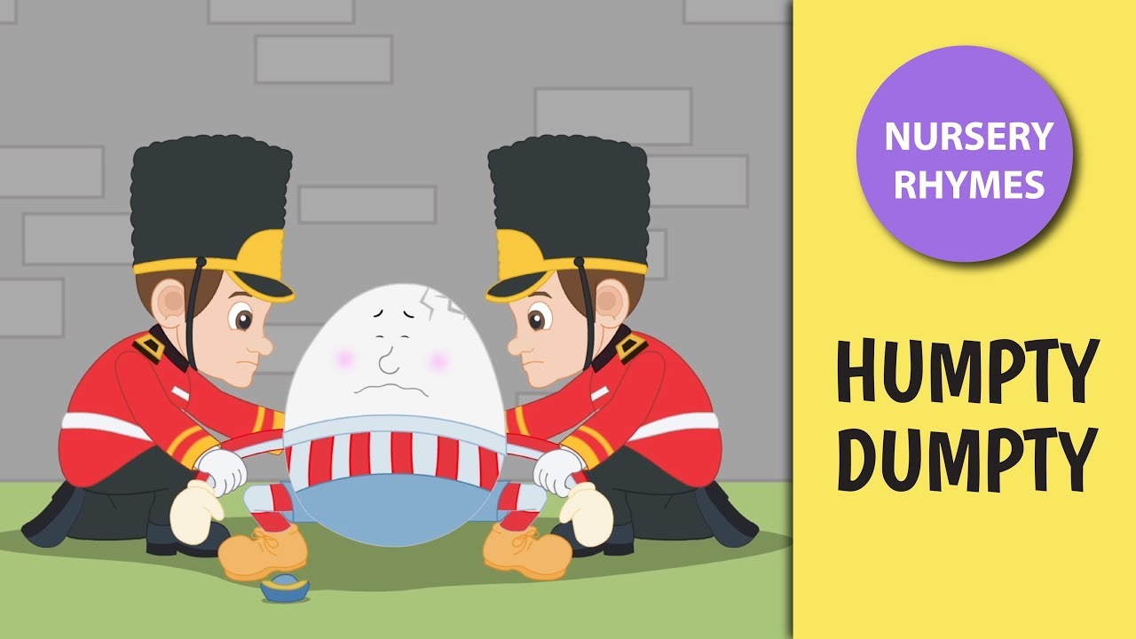 Humpty Dumpty with Lyrics |  Nursery Rhymes for Kids  |  Ultra HD 4K Video  |  HOORAY TV