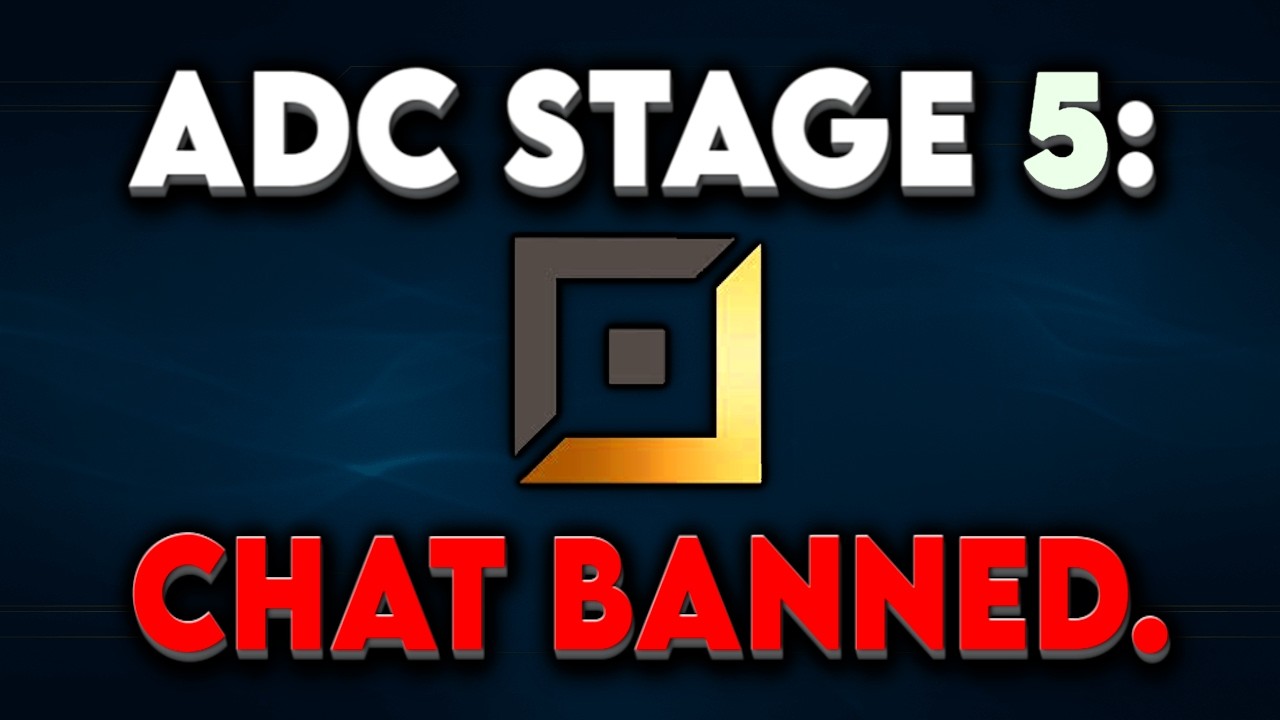 The 5 Stages Of Every ADC Player