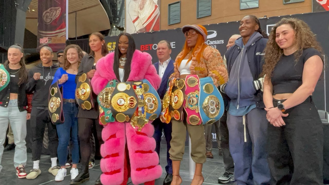 GWOAT Claressa Shields vs Franchon Crews Dezurn Full Press Conference