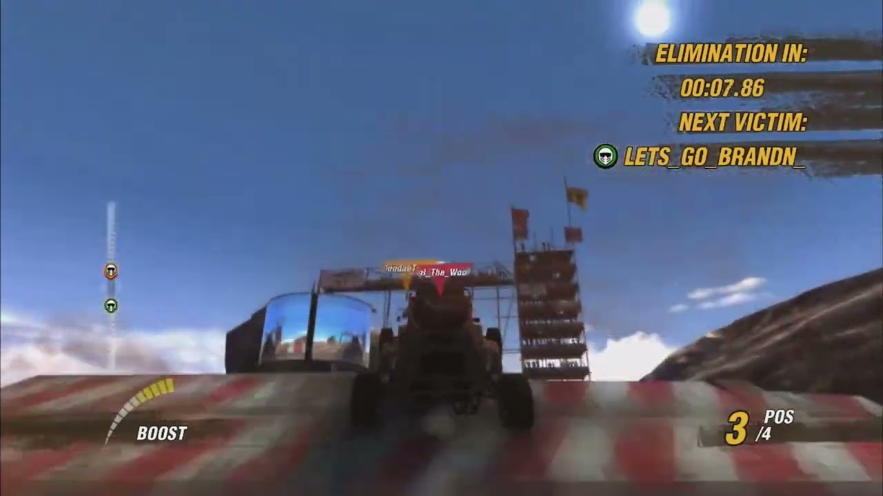 My best win at Motorstorm Eliminator Online 2022