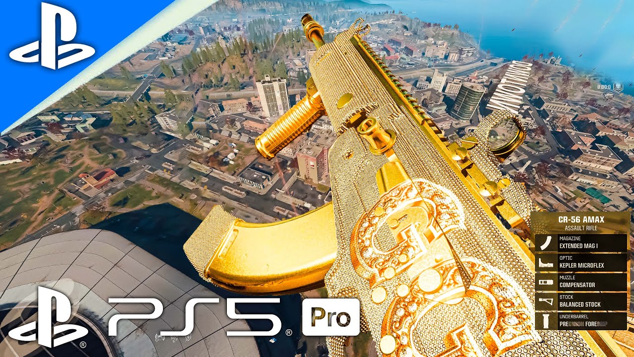 Call of Duty: Warzone Solo Win CR-56 AMAX Gameplay PS5 PRO(No Commentary)
