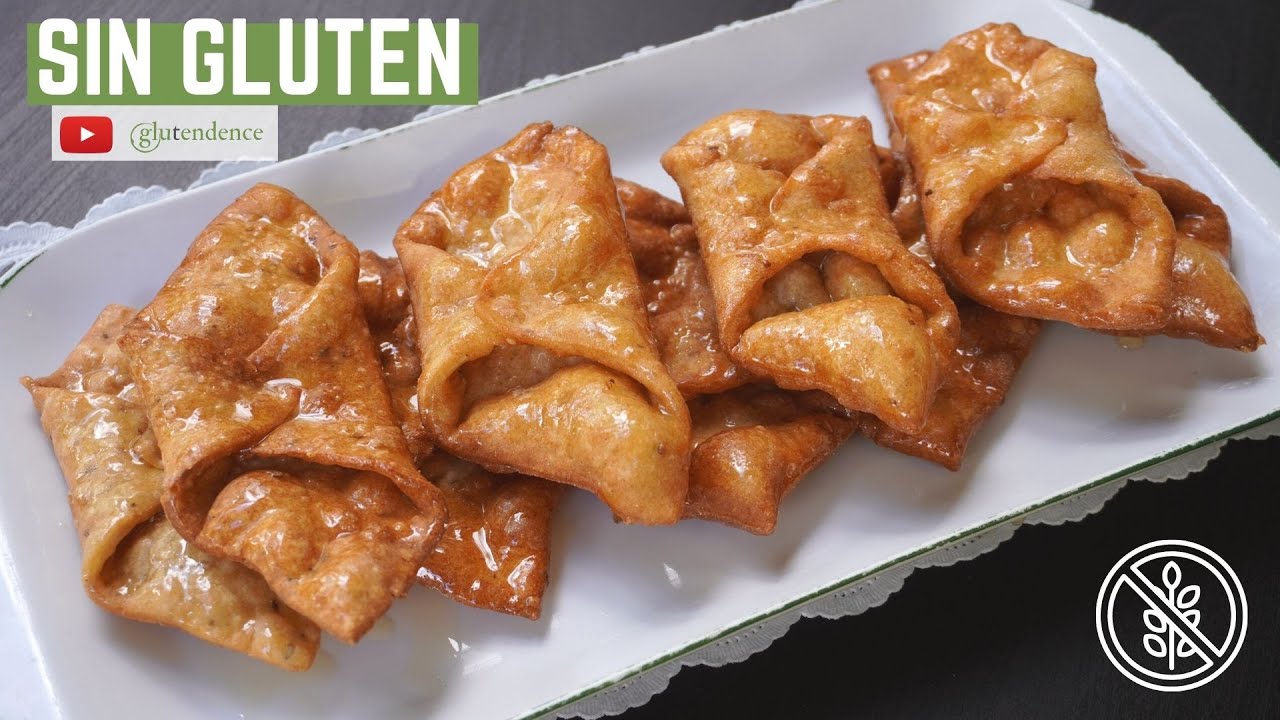 PESTIÑOS SIN GLUTEN. Sí, sí... ¡Sin gluten! (SIN LACTOSA, SIN HUEVO)