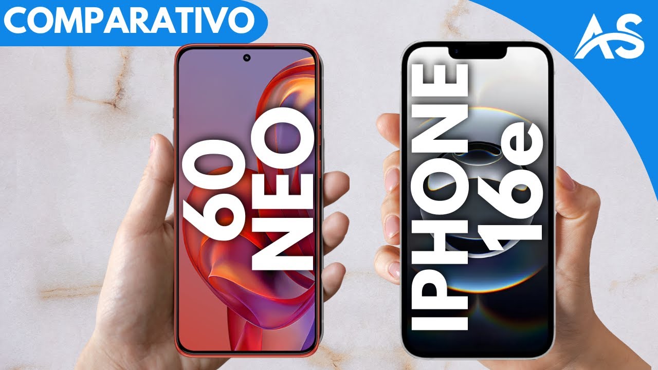 Edge 60 Neo vs iPhone 16e - Comparativo