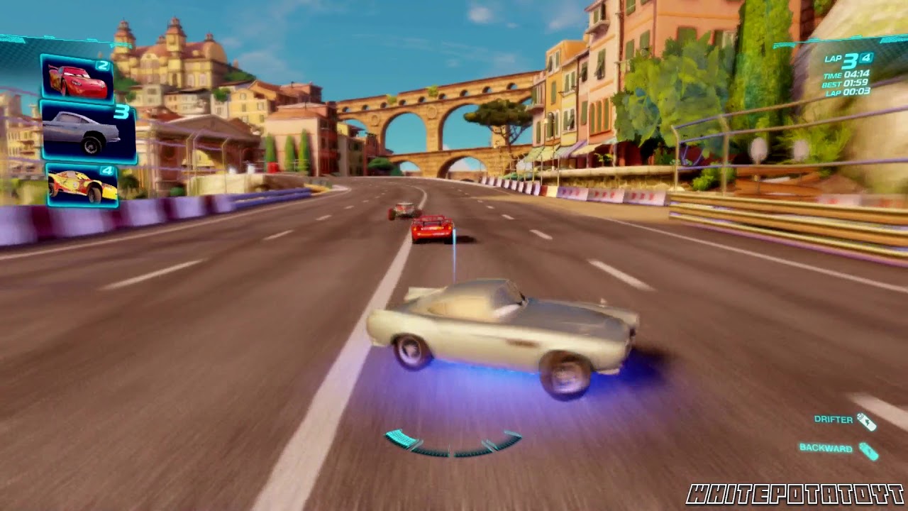 Cars 2: The Video Game | Finn McMissile - Casino Tour! | WhitePotatoYT!