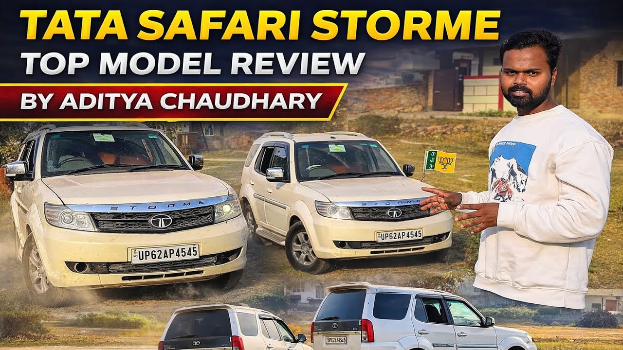 Tata Safari Storme 2016 VX 4x4 Review | Real Road Test & Honest Opinion @adityaChaudhary-1225 