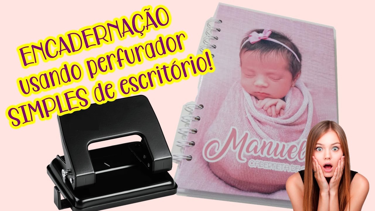 COMO ENCADERNAR CADERNETA COM FURADOR SIMPLES | WIRE-O MANUALMENTE - GUIA COMPLETO