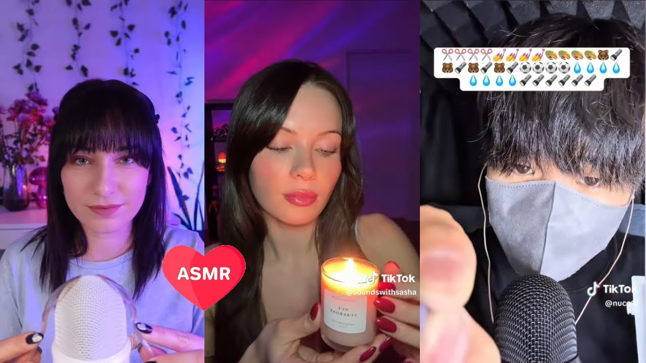 💫 ASMR TikTok Compilation 💫 | Relaxing Trigger Sounds, Tapping & Whispers