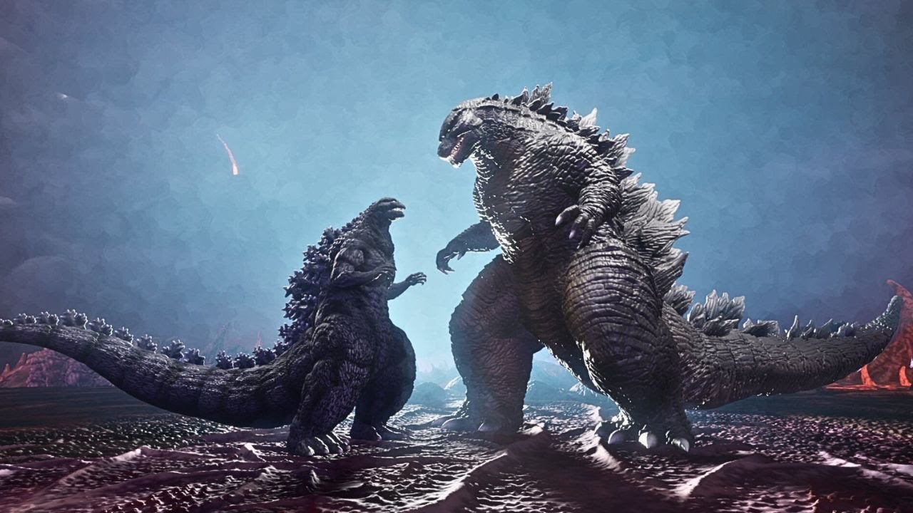 GODZILLA Takes On Legendary Godzilla In Epic Moon Battle