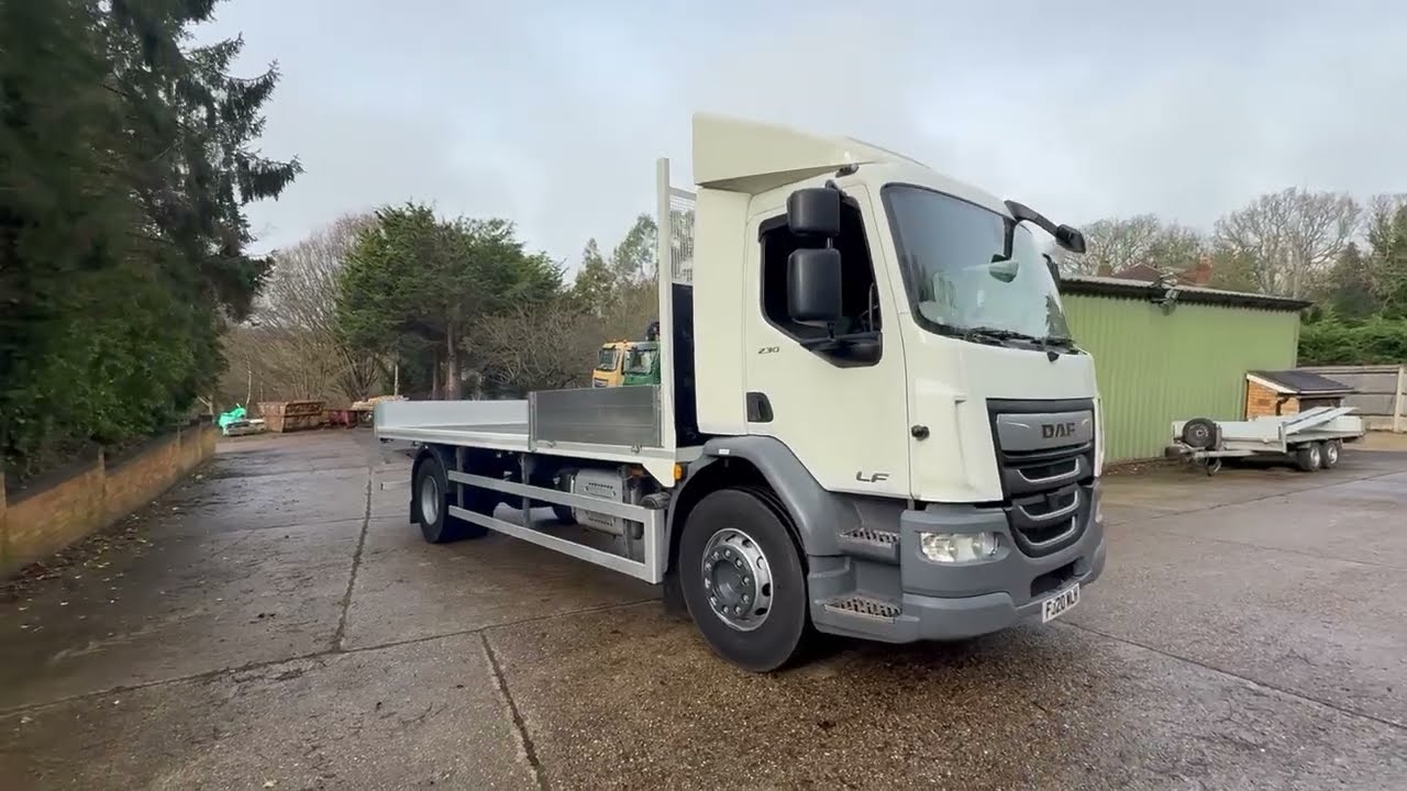 daf lf230 scaffold fj20 wlh video