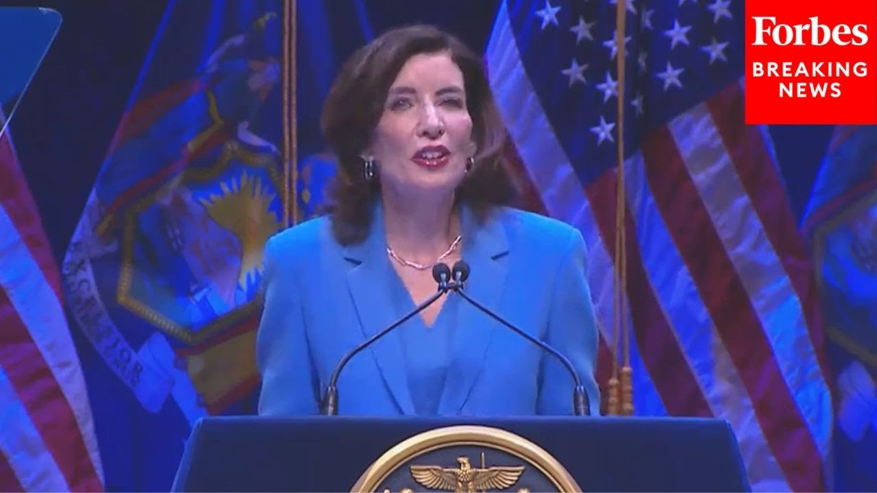JUST IN: New York Gov. Kathy Hochul Delivers State Of The State Address