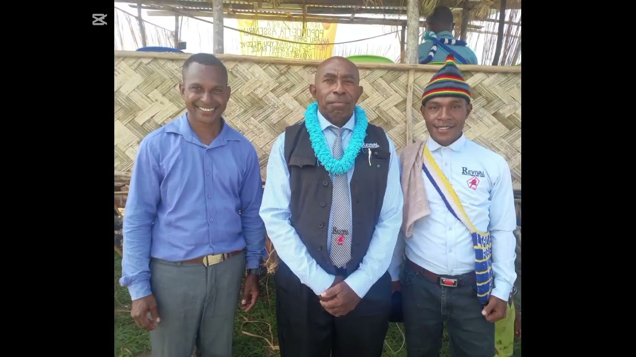 Revival Center Of PNG SUB Center Opening At Awaru village Popondetta Oro Province. 