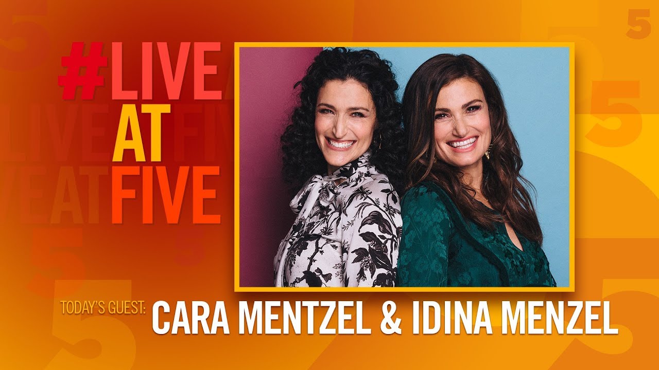 Broadway.com #LiveatFive with Cara Mentzel and Idina Menzel