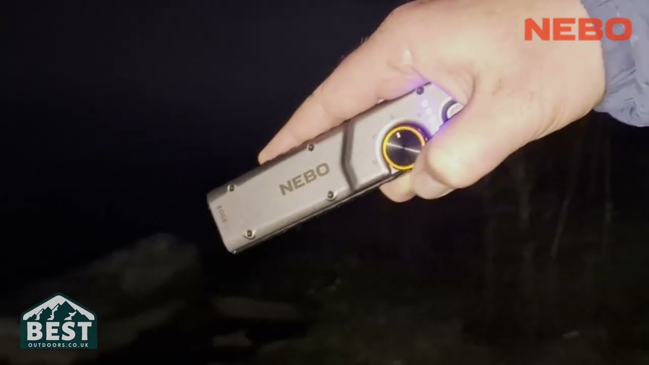 Nebo Edge 2K Tactical Flashlight Review #Nebo #EDC