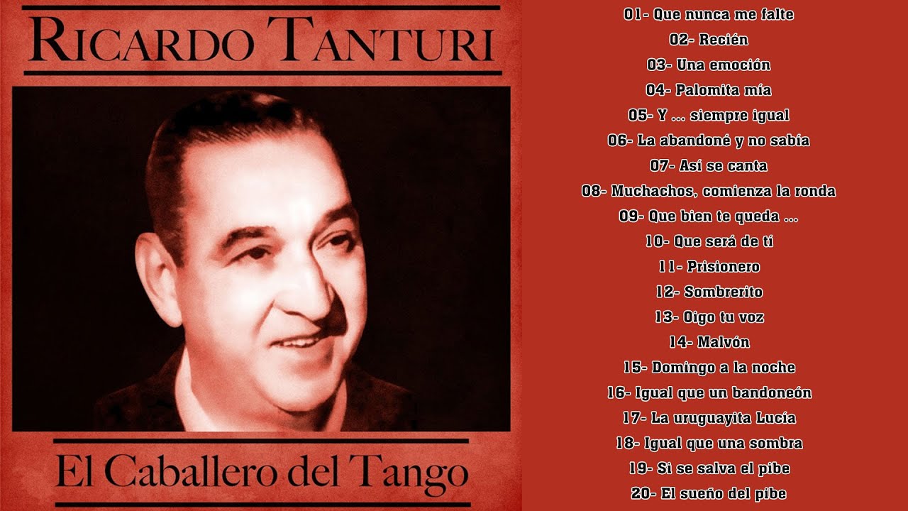 Ricardo Tanturi con Enrique Campos- 20 Tangos De Anta&ntilde;o - CD Completo