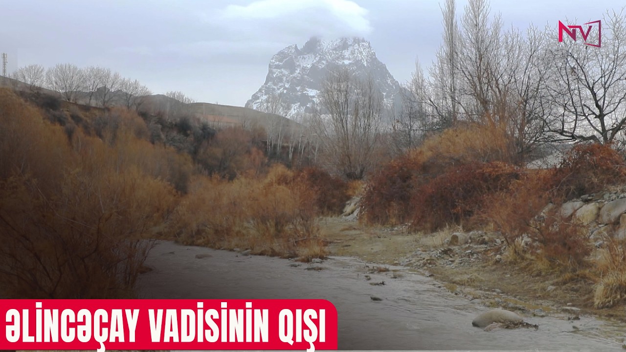 ƏLİNCƏÇAY VADİSİNİN QIŞI  01.03.2026