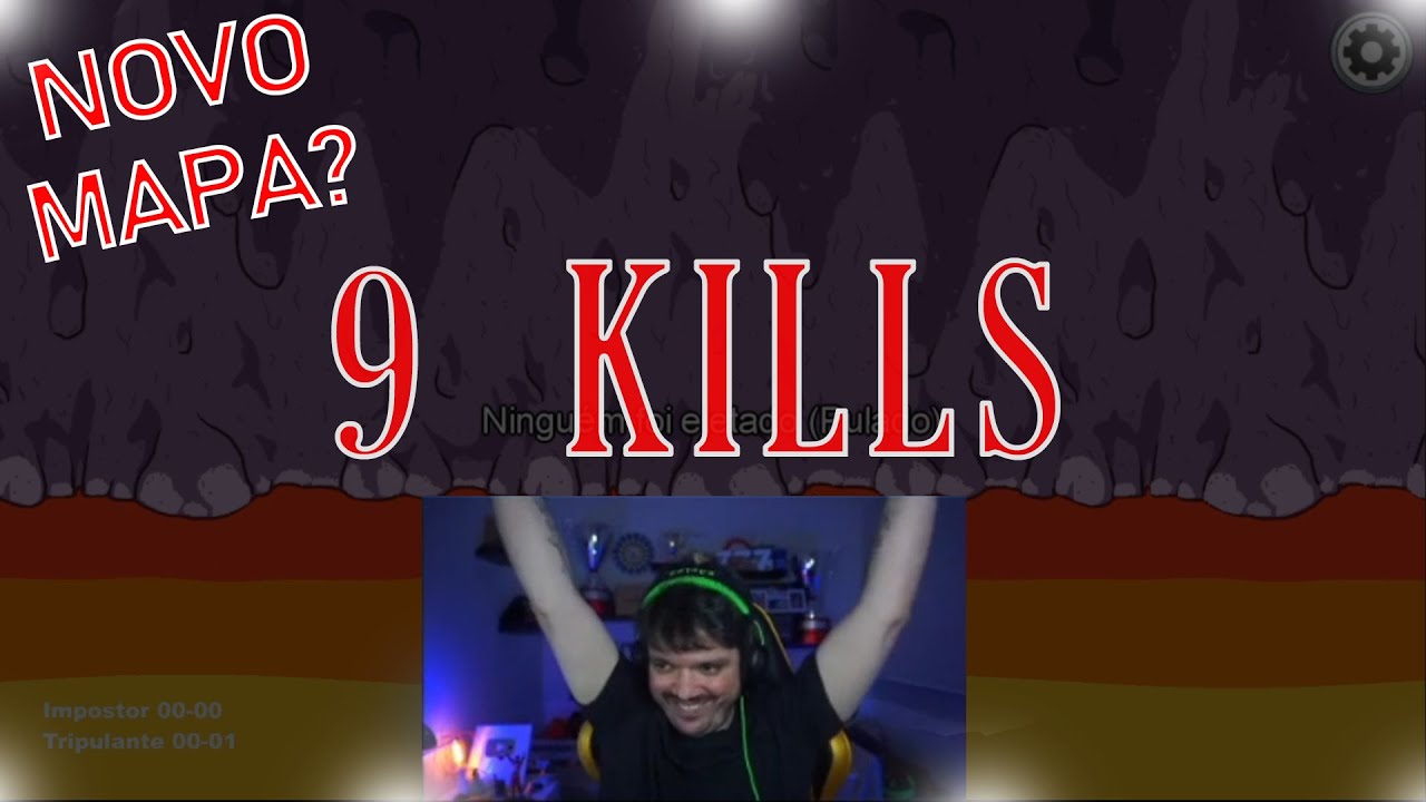 GAULES JOGANDO AMONG US! 9 KILLS NO POLUS!!