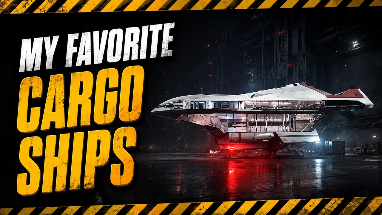 My Favorite Cargo Ships in Star Citizen (By Hauling Size)