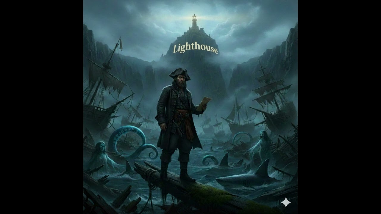 Pirate bass boosted shanty: The Lighthouse Mystery