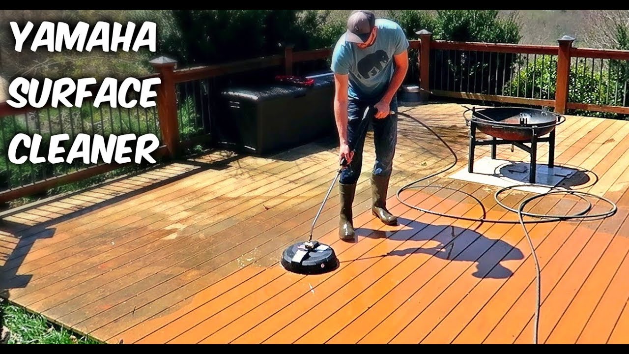 Yamaha Surface Cleaner - Pressure Washer Attachment