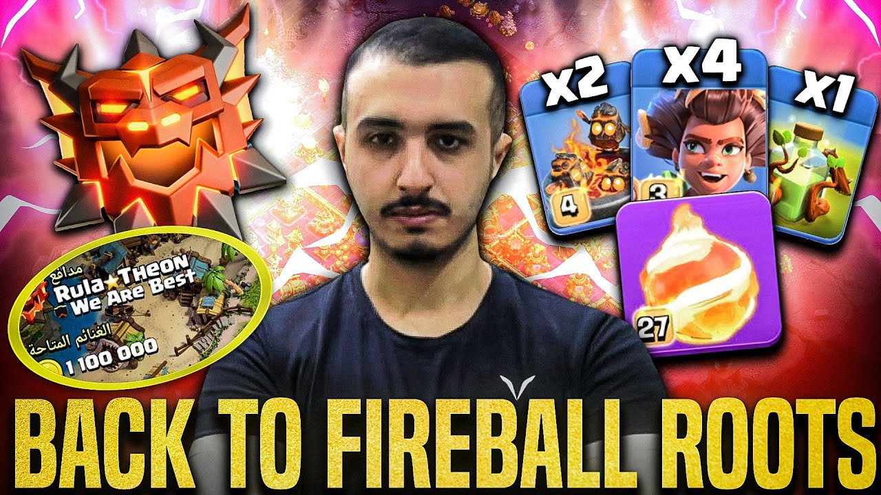 HOW TO USE FIREBALL ROOTS BEST ATTACK STRATEGY FOR HARD MODE LL HITS | هجمات سيرش فايربول روت رايدر 