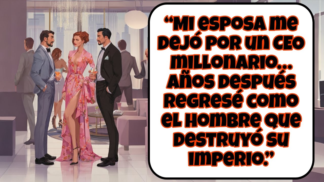 Mi esposa me dejó por un CEO millonario… años después regresé como el hombre que destruyó su imperio
