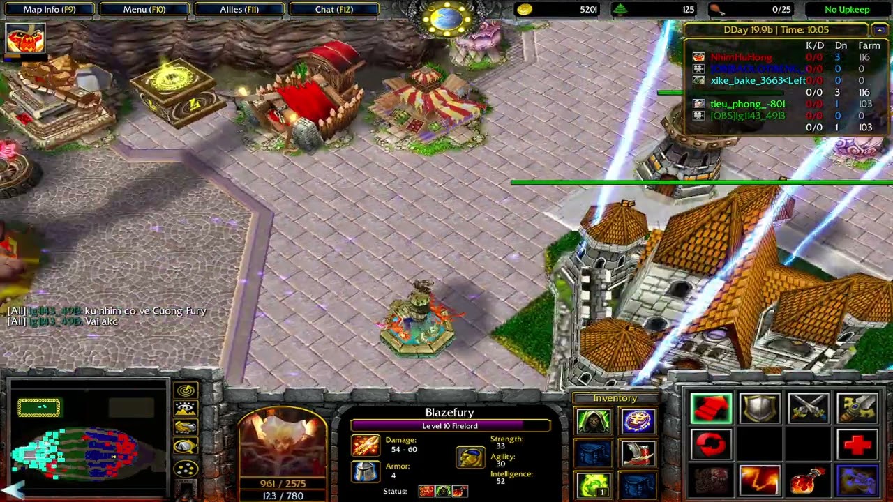 Thích Fury - Solo vs TieuPhong