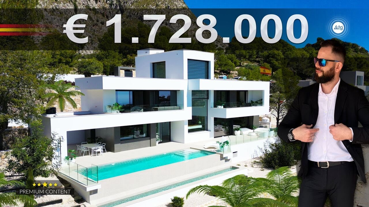 🌴 &euro; 1,728,000 | Villa in Altea. Villas for sale in Spain with private pool. Luxury Villa in Spain.