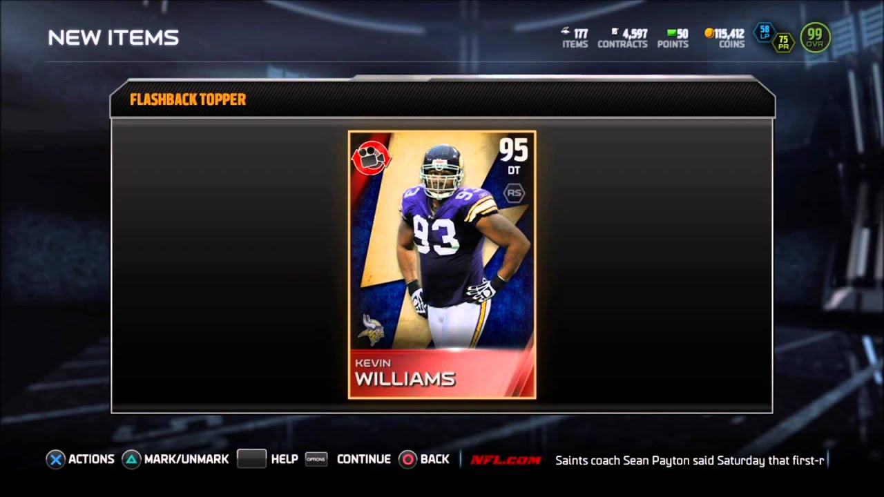 MUT 15 flashback pack