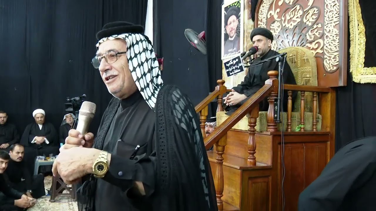 الفيديو الكامل لمجلس عزاء موكب أهالي ناحية شيخ سعد واسط الليله الاولى بحضور السيد هادي الطويرجاوي