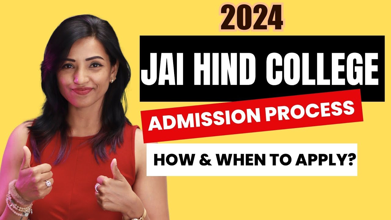 JAI HIND COLLEGE ADMISSION PROCESS 2024 | ENTRANCE EXAM | MINIMUM PERCENTAGE REQUIRED