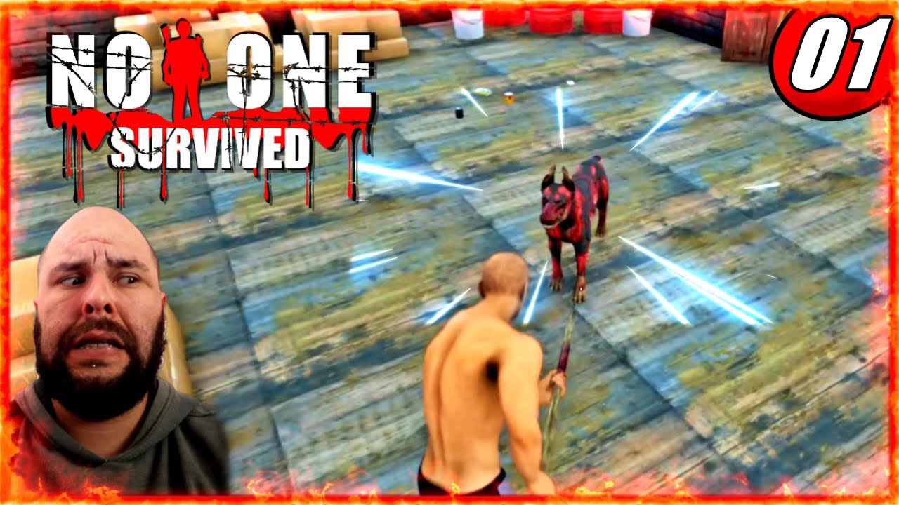 NO ONE SURVIVED Dia 1 - Coletando Itens - Criando a Base e Procurando uma Mochila