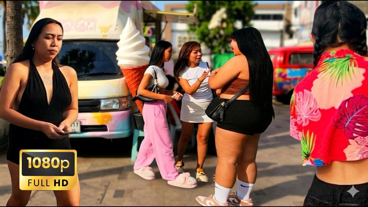 Pattaya Beach Road 19 March 2026 Thailand